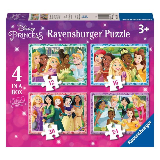 Ravensburger Puzzels Disney Prinses, 4in1