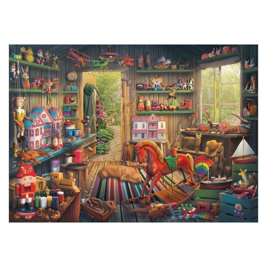 Ravensburger Puzzel Nostalgisch Speelgoed, 1000st.