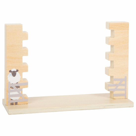 Small Foot  -  Houten Wiebel Muur Spel