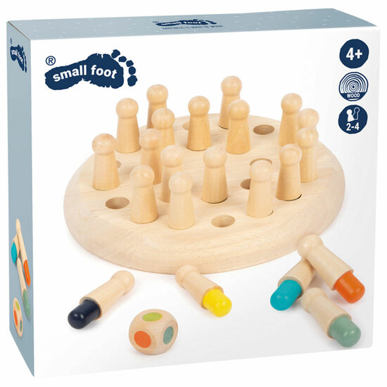 Small Foot  -  Houten Kleuren Memo Spel