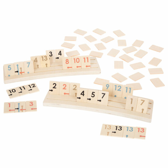 Small Foot  -  Houten Rummy Spel