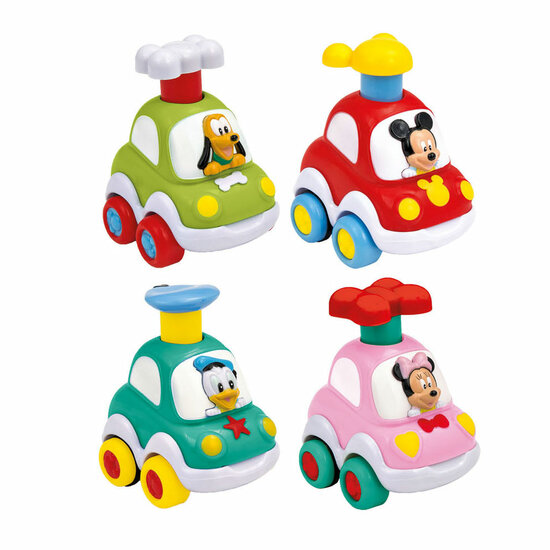 Clementoni Press &amp; Go Auto Disney Figuur