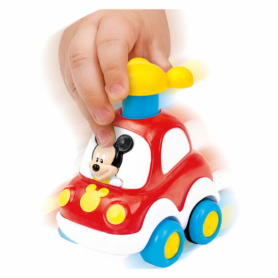 Clementoni Press &amp; Go Auto Disney Figuur