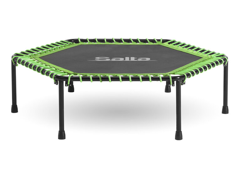 Trampoline Salta Fitness - 128cm - Zeshoekig Groen