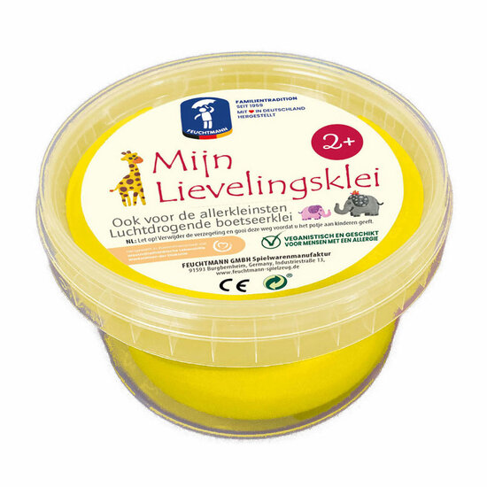 Mijn Lievelingsklei - geel, 500gr.