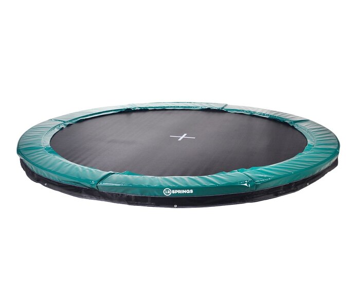 Trampoline Randkussen Inground 430 Cm, Extra, Groen (elfje)