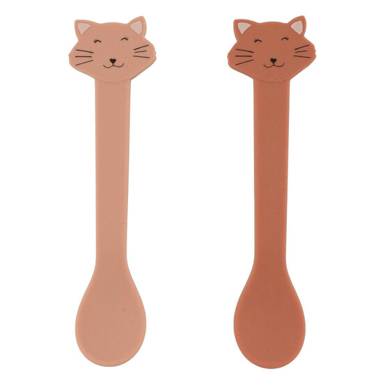 Trixie Siliconen Lepel - Mrs. Cat, 2st.