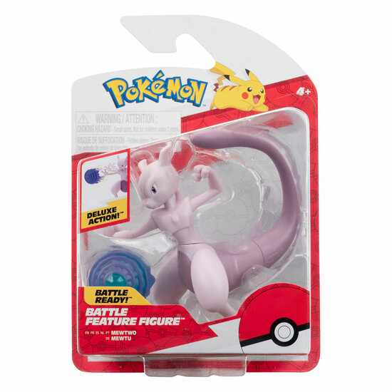 Pok&eacute;mon Battle Feature Figuur - Mewtwo