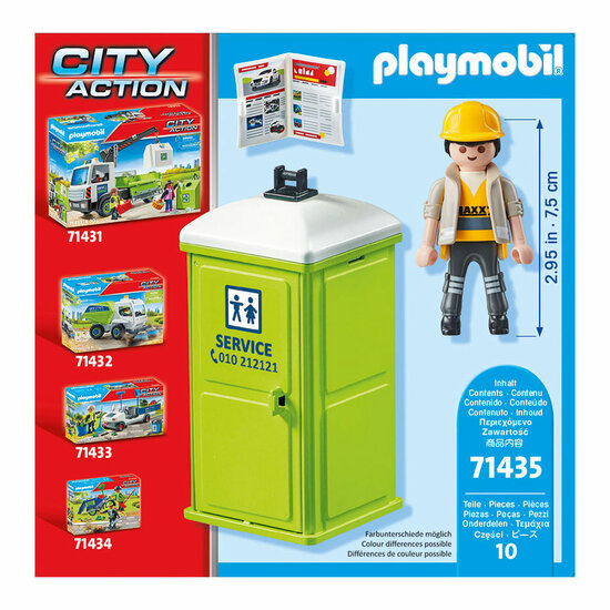 Playmobil City Action Mobiel Toilet - 71435