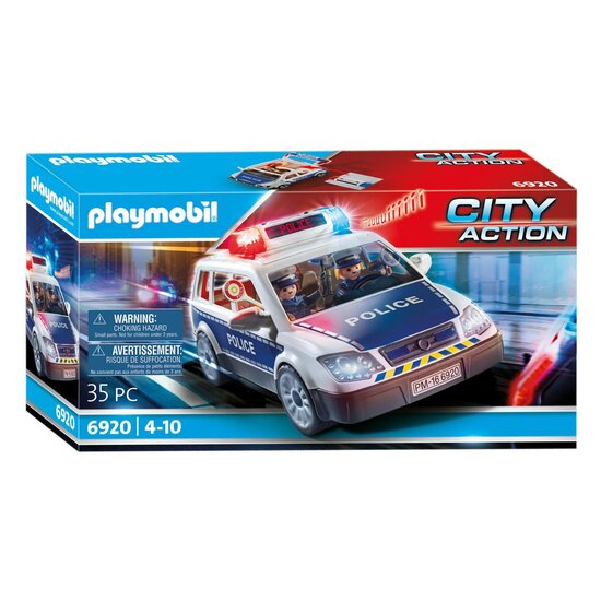 Playmobil City Action Politiepatrouille met Licht en Geluid - 6920