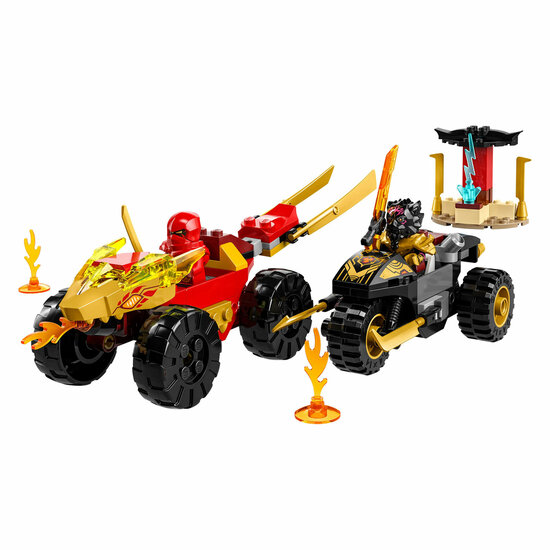 LEGO Ninjago 71789 Kai en Ras&#039;&nbsp;Duel Tussen Auto en Motor