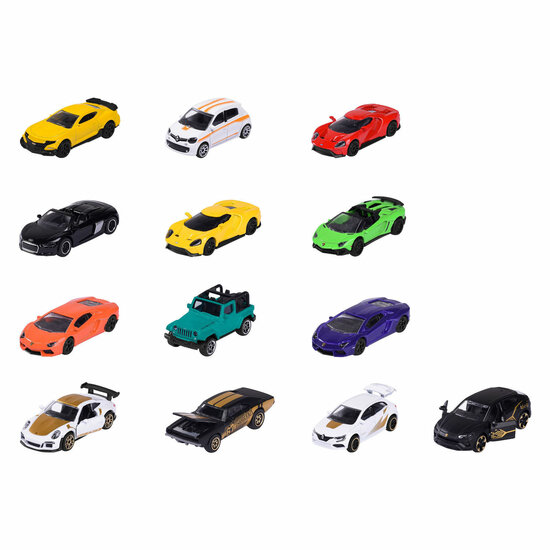 Majorette Limited Edition 9 Speelauto&#039;s Giftpack, 13st.