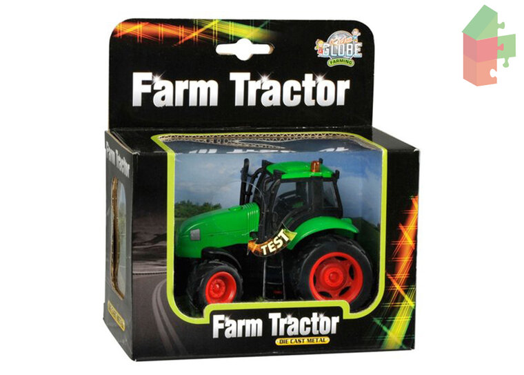 Kids Globe Tractor Met Licht En Geluid ( Groen)