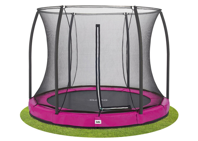 Trampoline Salta Comfort Edition Ground - 183cm - Rond Roze