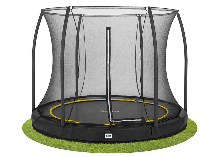 Trampoline Salta Comfort Edition Ground - 183cm - Rond Zwart