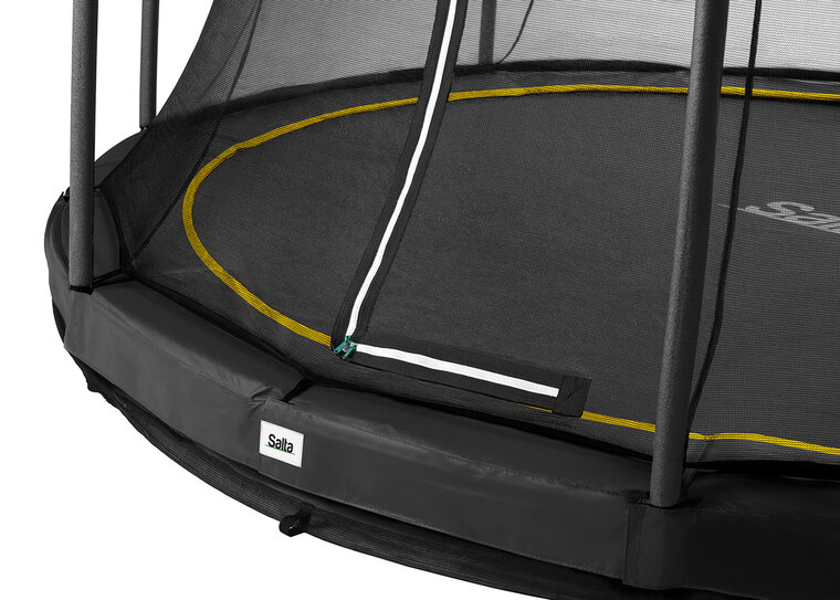 Trampoline Salta Comfort Edition Ground - 183cm - Rond Zwart