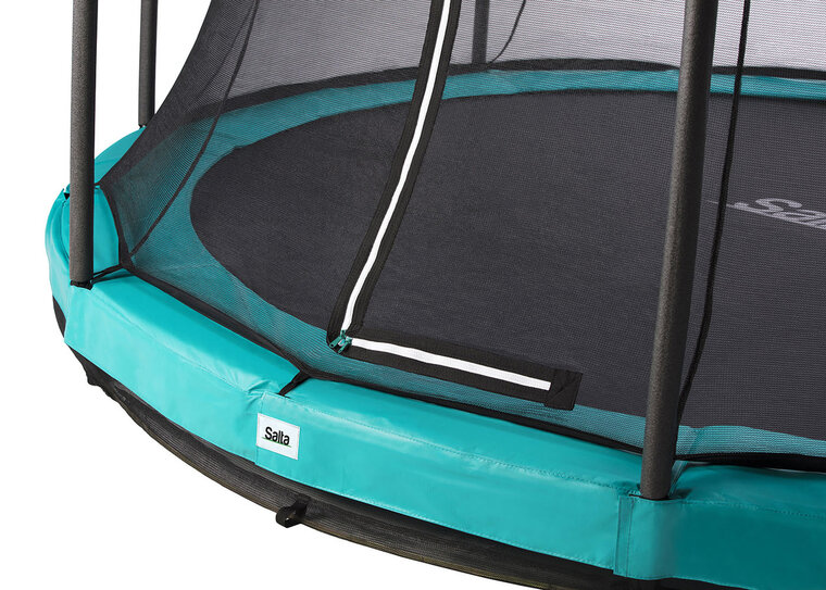 Trampoline Salta Comfort Edition Ground - 213cm - Rond Groen