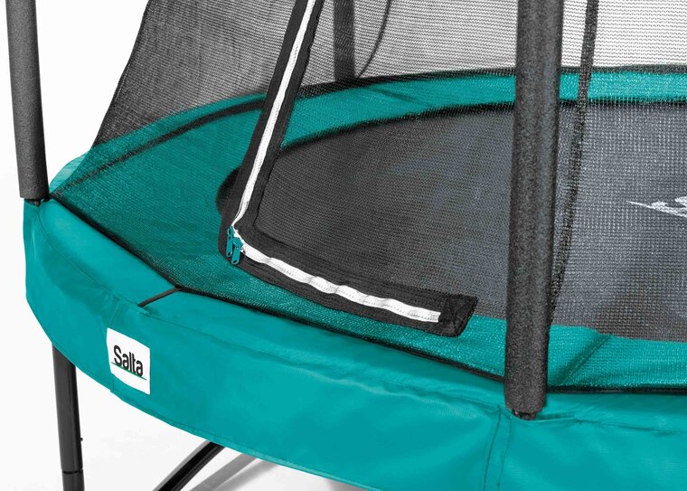 Trampoline Salta Comfort Edition - 251cm - Rond Groen