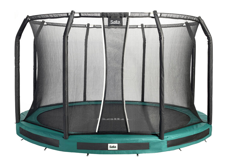 Trampoline Salta Premium Ground - 251cm - Rond Groen