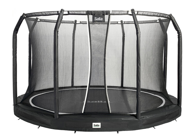 Trampoline Salta Premium Ground - 251cm - Rond Zwart