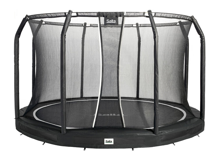 Trampoline Salta Premium Ground - 305cm - Rond Zwart