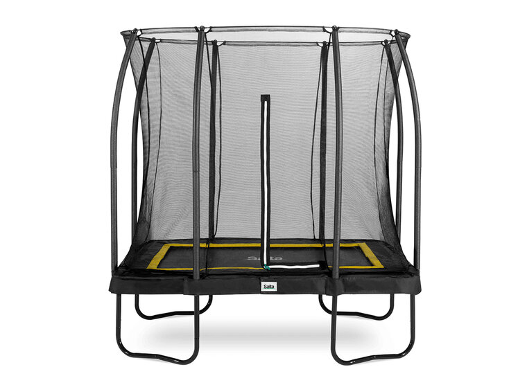 Trampoline Salta Comfort Edition - 214x153cm - Rechthoekig Zwart