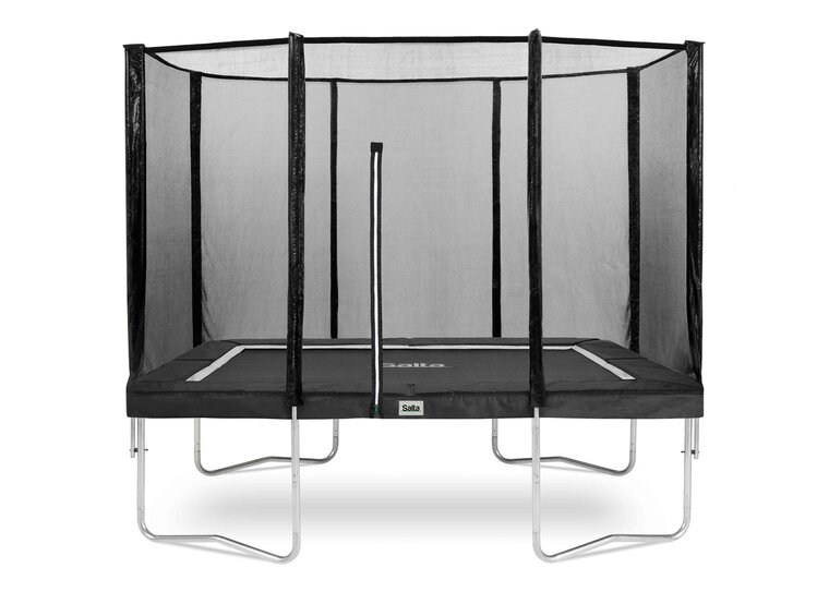 Trampoline Salta Combo - 214x153cm - Rechthoekig Zwart