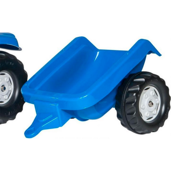 Rolly Toys Kid New Holland Traptrekker Met Aanhanger