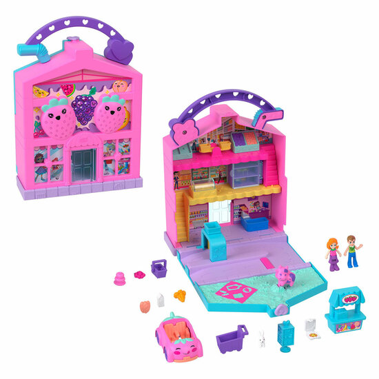 Polly Pocket Pollyville Versmarkt