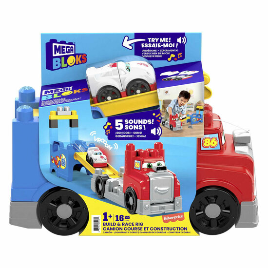 Mega Bloks Bouw- en Racetruck