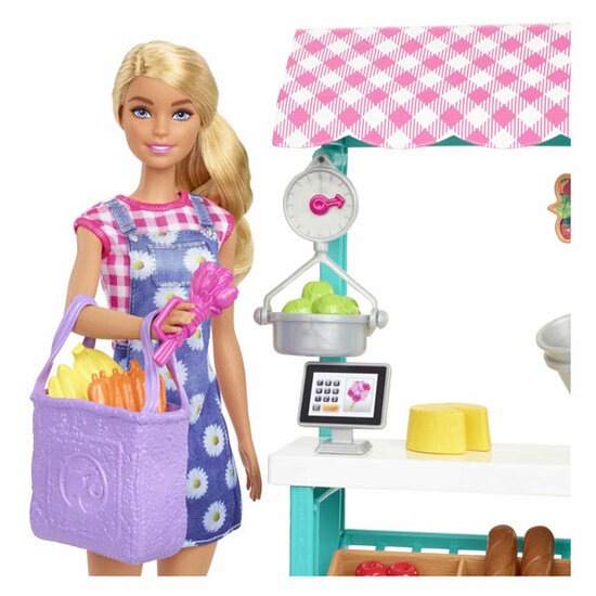 Barbie Boerenmarkt Speelset