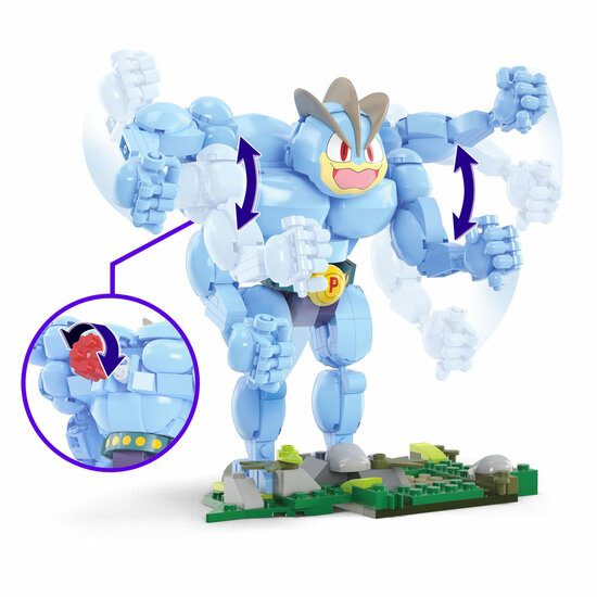 Mega Construx Pok&eacute;mon Machamp Bouwset, 399dlg.