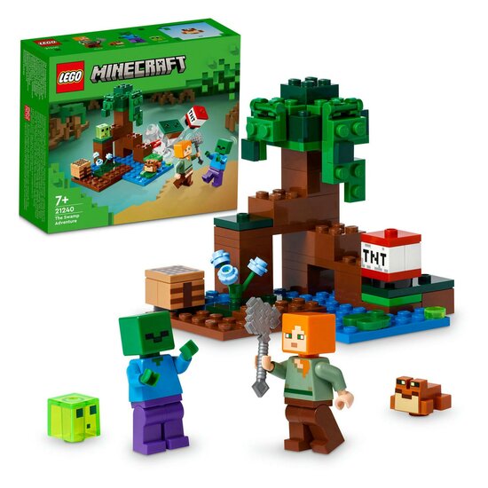 LEGO Minecraft 21240 Het Moerasavontuur