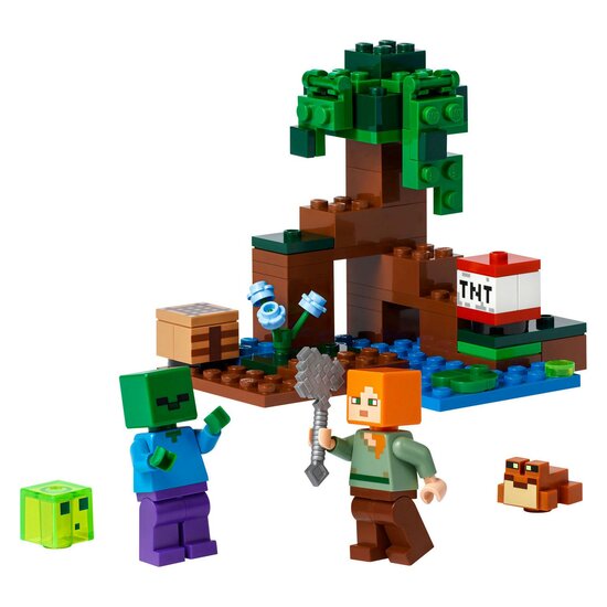 LEGO Minecraft 21240 Het Moerasavontuur