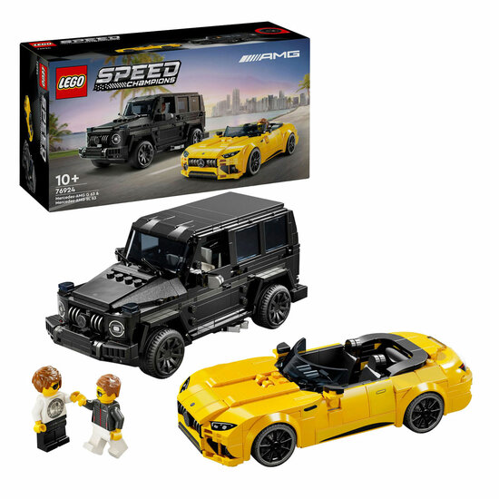 LEGO Speed Champions 76924 Mercedes-Amg G 63 en Mercedes-Amg Sl 63