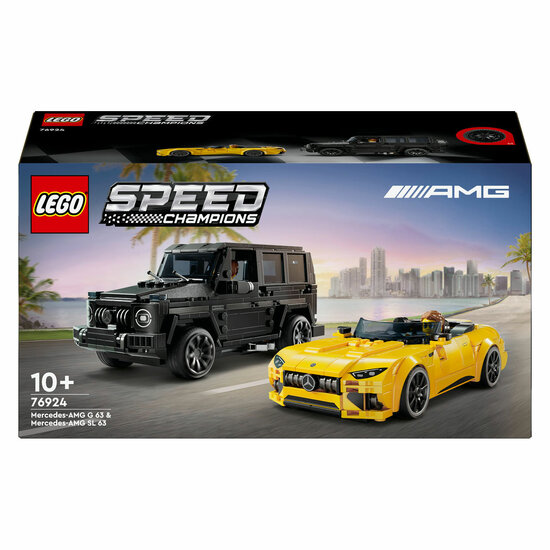 LEGO Speed Champions 76924 Mercedes-Amg G 63 en Mercedes-Amg Sl 63