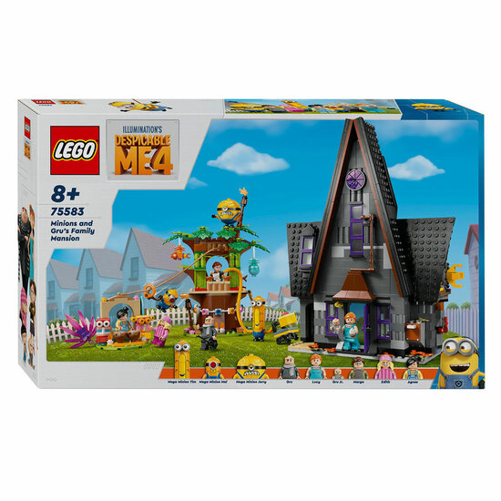 LEGO Despicable Me 75583 Huis van ee Minions en Gru