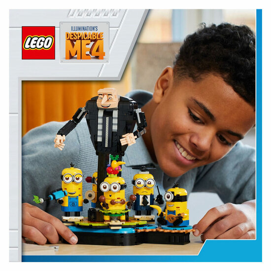 LEGO Despicable Me 75582 Bouwbare Gru en Minions