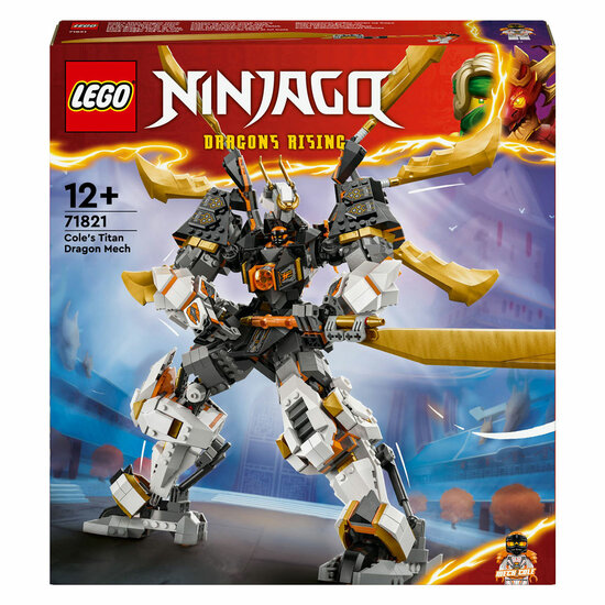 LEGO Ninjago 71821 Cole&#039;s Reusachtige Drakenmecha