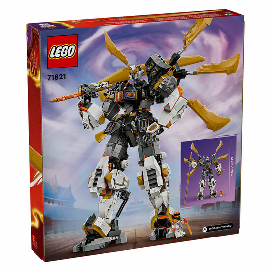 LEGO Ninjago 71821 Cole&#039;s Reusachtige Drakenmecha