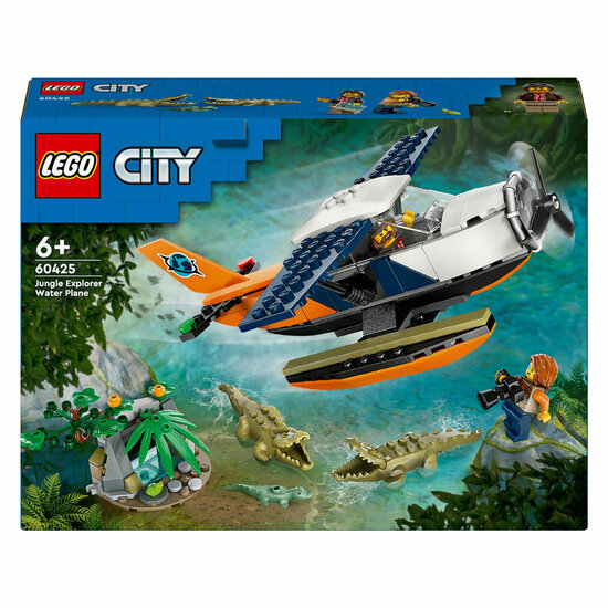 LEGO City 60425 Jungleonderzoekers: Watervliegtuig