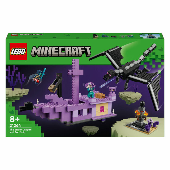 LEGO Minecraft 21264 De Enderdraak en het End-Schip