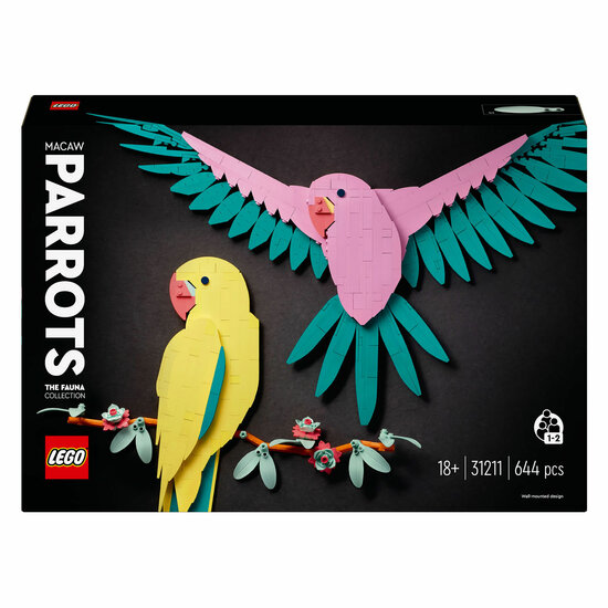 LEGO Art 31211 Ara Papegaaien