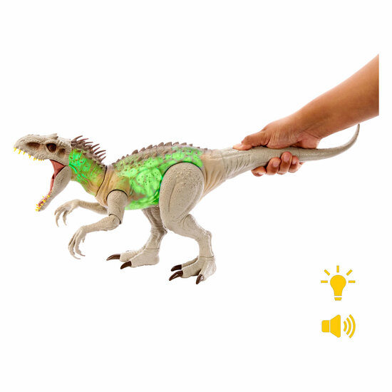 Jurassic World Camoufleren en Vechten Indominus Rex Dino Speelfiguur