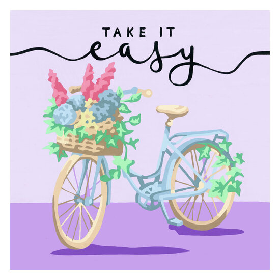 CreArt Schilderen op Nummer - Take it Easy