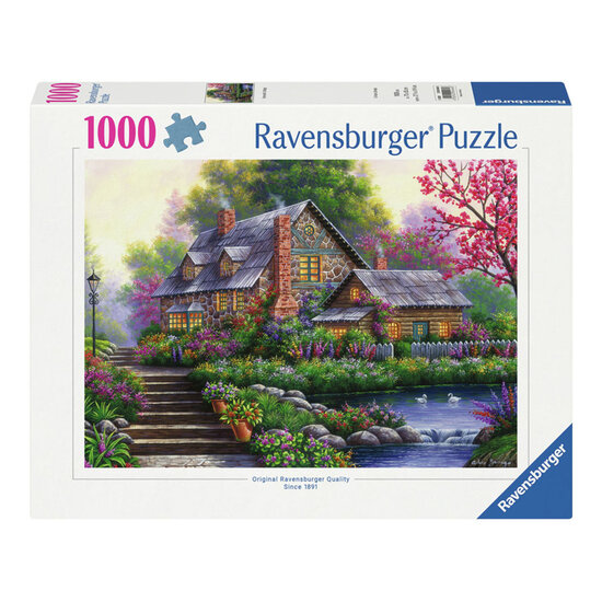 Legpuzzel Romantische Cottage, 1000st.