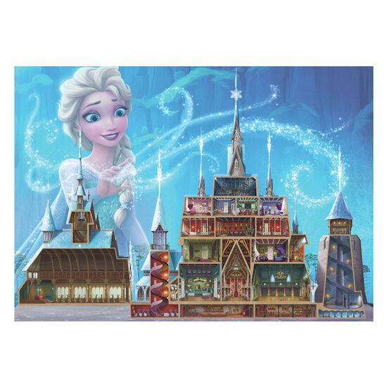 Legpuzzel Disney Castles Elsa, 1000st.