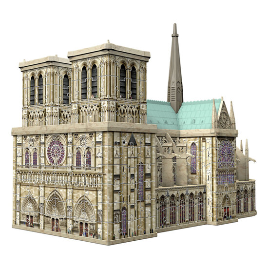 3D Puzzel Notre Dame Parijs, 216st.