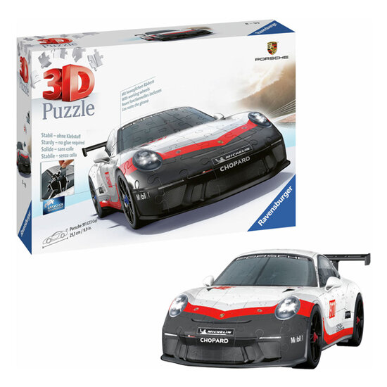 3D Puzzel Porsche 911 GT3 Cup, 108st.