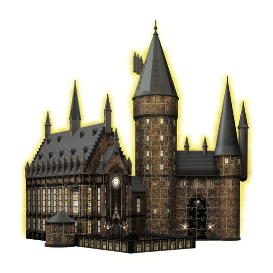 3D Puzzel Harry Potter Hogwarts The Great Hall (Night Edition), 540st.